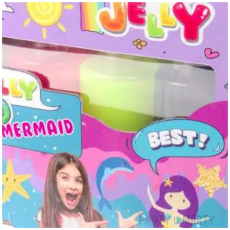zestaw tubi jelly syrenka 3 kolory tuban