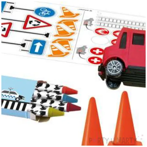 zestaw urodzinowy upominek on the road amscan 24 szt