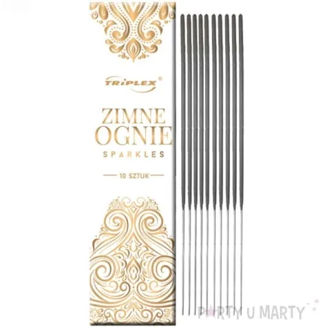 zimne ognie classic triplex 17 cm 10 szt