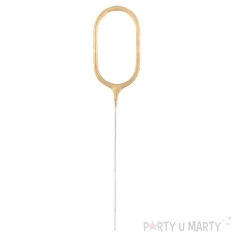 zimne ognie cyfra 0 zlota godan