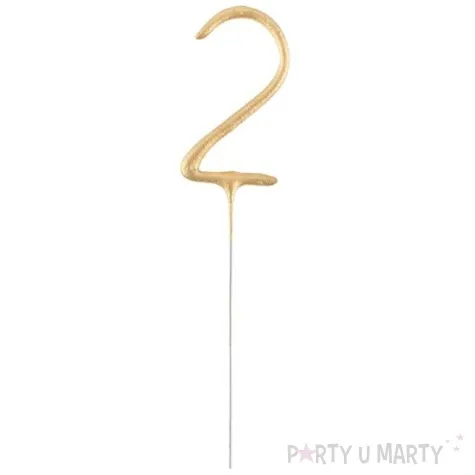 zimne ognie cyfra 2 zlota godan