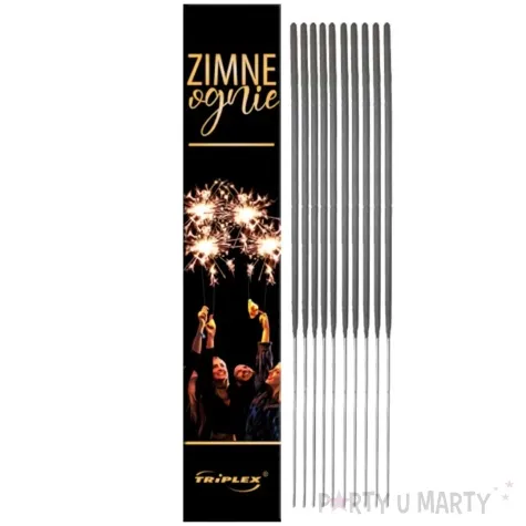 zimne ognie lux triplex 28 cm 10 szt