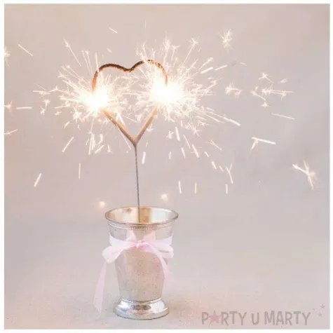 zimne ognie serce 4 szt