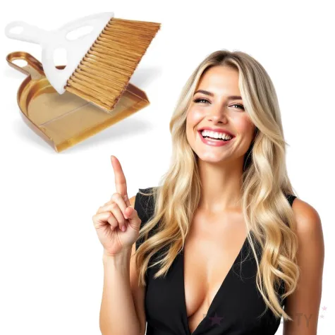 zmiotka z szufelka mini zgrany duet zloty ravi 1 komplet