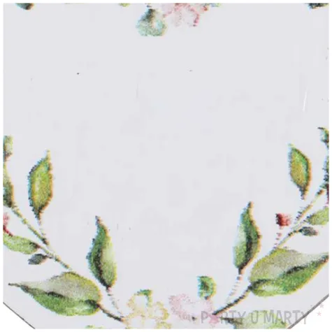 znaczniki na kieliszki wedding bunting serce santex 10 szt