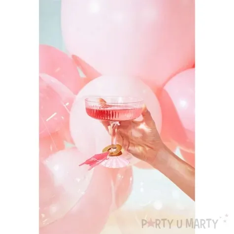 znaczniki na kieliszki wieczor panienski rozowy partydeco 10 szt