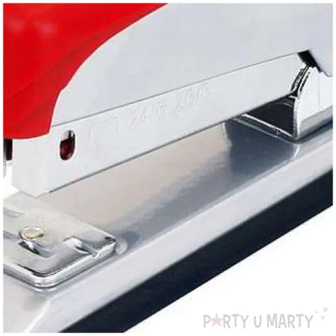 zszywacz biurowy classic srebrno czerwony eagle