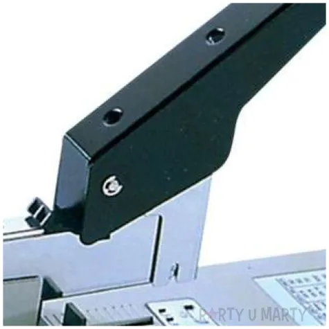 zszywacz dlugoramienny premium 100 czarno srebrny titanum