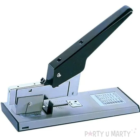 zszywacz dlugoramienny premium 220 czarno srebrny titanum