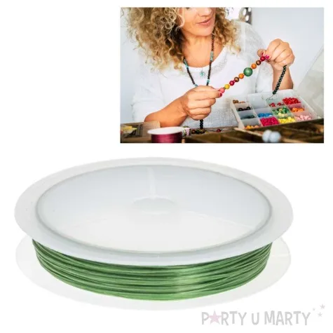 zylka elastyczna zielony brewis 0 4 mm 6 m