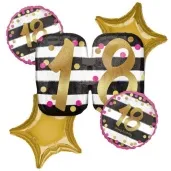 balon foliowy 18 urodziny milestone amscan zestaw