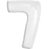 balon foliowy cyfra 7 bialy godan 36 dgt