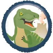 balon foliowy happy dinosaur amscan 17 rnd