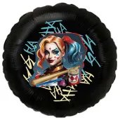 balon foliowy harley i bron czarny 18 rnd