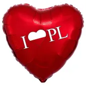 balon foliowy i love pl czerwony 18 hrt