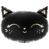 balon foliowy kotek czarny partydeco 19 shp