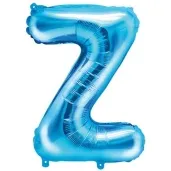 balon foliowy litera z 14 partydeco niebieski