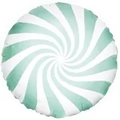 balon foliowy lizak mietowy partydeco 18 rnd