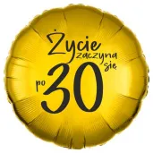 balon foliowy zycie zaczyna sie po 30 zloty 18 rnd