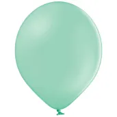 balony 10p pastel mietowy partydeco 9 100 szt