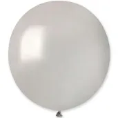 balony classic srebrny metalik gemar 50 szt