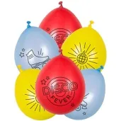 balony disco fever wiszace mix boland 9 6 szt