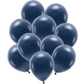 balony ekologiczne granatowy ciemny partydeco 12 10 szt