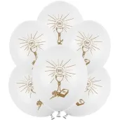 balony i komunia sw bialy strong 11 6 szt