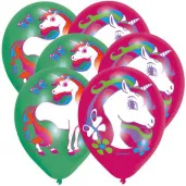 balony jednorozec mix amscan 11 6 szt