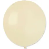 balony pastelowe kosc sloniowa gemar 19 25 szt