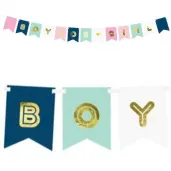 baner boy or girl mix partydeco 175 cm
