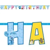 baner flagi blues clue happy birthday amscan 180 cm