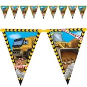 baner flagi construction budowa koparka procos 230 cm