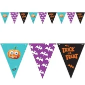 baner flagi halloween boo papierowy godan 250 cm