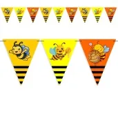 baner flagi pszczolki prymulki mix diy 3 6 m