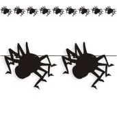 baner halloween pajaki czarny 3 6 m