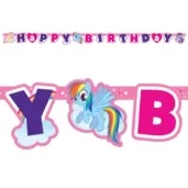 baner my little pony happy birthday 180 cm