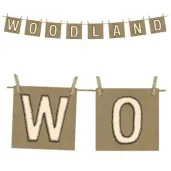 baner woodland partydeco 115 cm