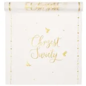 bieznik chrzest swiety zloty partypal 500 cm