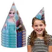 czapeczki papierowe frozen kraina lodu procos 6 szt