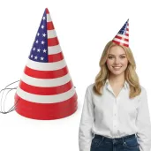 czapeczki papierowe panstwa swiata usa na mecz dzien jezykow swieto flaga 3 szt