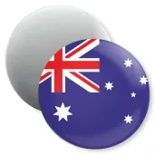 dekoracja do szkoly jezykowej magnes z flaga australia prezent na dzien jezykow obcych 5 6 cm