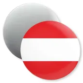 dekoracja do szkoly jezykowej magnes z flaga austria prezent na dzien jezykow obcych 5 6 cm