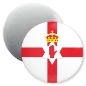 dekoracja do szkoly jezykowej magnes z flaga irlandia polnocna prezent na dzien jezykow obcych