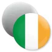 dekoracja do szkoly jezykowej magnes z flaga irlandia prezent na dzien jezykow obcych 5 6 cm