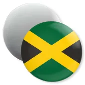 dekoracja do szkoly jezykowej magnes z flaga jamajka prezent na dzien jezykow obcych 5 6 cm