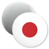 dekoracja do szkoly jezykowej magnes z flaga japonia prezent na dzien jezykow obcych 5 6 cm
