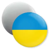 dekoracja do szkoly jezykowej magnes z flaga ukraina prezent na dzien jezykow obcych 5 6 cm