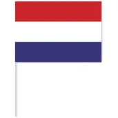 dekoracja kartonowa flaga na patyczku holandia 40 cm