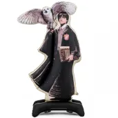 dekoracja na urodziny halloween stojacy balon foliowy xl harry potter hedwiga 90x145 cm shp